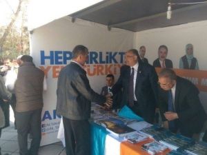 AK Parti, 7 Haziran Seçimlerine AK Nokta Stantlarıyla Hazırlanıyor