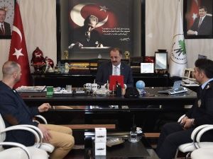 Ankara Bölge Trafik Şube Müdürü Manav’dan Akgül’e Ziyaret