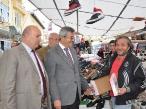 Pazarcı Esnafından Balkız’a Büyük Destek