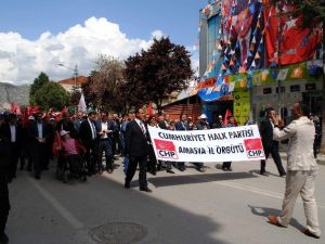 1 Mayıs Amasya’da Kutlandı