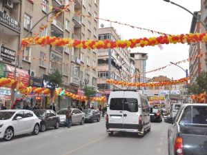 Malatya Sokakları Gelin Gibi Süslendi
