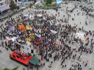 Samsun’da 1 Mayıs Renkli Kutlandı