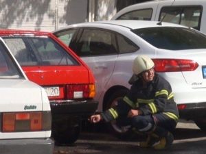 Şanlıurfa’da Gaz Kaçıran Otomobil Paniğe Neden Oldu