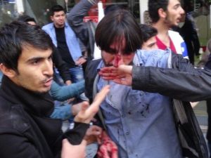 HDP’liler İle Vatandaşlar Birbirine Girdi