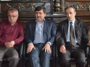 Vali Abdil Celil Öz, Gazeteciler Cemiyeti’nde Konuştu