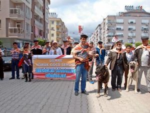 Yörükler Demre’den Geçti
