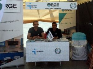 ORGE Mutfak Banyo ve Kapı, İŞKUR Fuarında İş Başvurularını Kabul Etti
