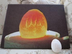 Yumurtanın Üzerinde Arapça "Allah" Yazısı