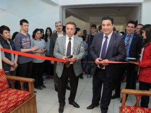 Başkan Çetin, Pursaklar Fen Lisesi’nin Okuma Salonunun Açılışını Yaptı