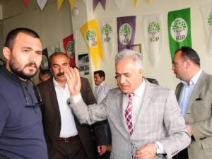 Prof. Dr. Çaha’dan HDP’ye Ziyaret