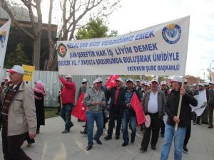 Aksakal: “1 Mayıs İşçi’nin Emeğidir”