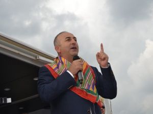 Dışişleri Bakanı Mevlüt Çavuşoğlu; “Bunlara İki Koyunu Teslim Etsen Birini Kaybeder, Diğerini Kurda Yedirir”