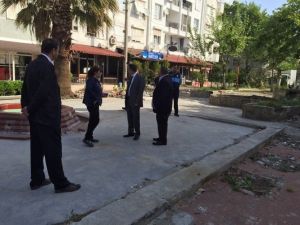 Başkan Saka Akçay’da İncelemelerde Bulundu