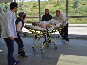 Fleks Makinesine Boynunu Kaptırdı