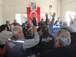 Taşımacıların Genel Kurulunda Maaş Gerginliği