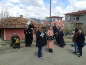 Yozgat’ta AK Partili Kadınlardan Seçim Çalışmalarına Tam Destek