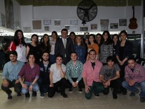 Başkan Taşçı Dansçılarla Buluştu