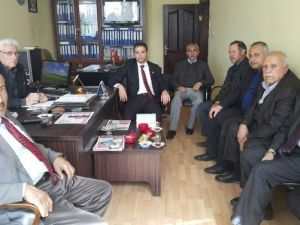 Saadet Partisi’nden Emekliler Derneği’ne Ziyaret