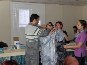 Sağlık Çalışanlarına Kbrn Eğitimi