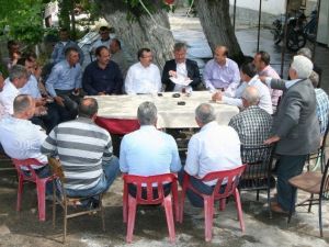 Başkan Yaralı Seçim Çalışmasında