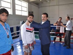 Van’da Kickboks İl Birinciliği Yarışması Sona Erdi