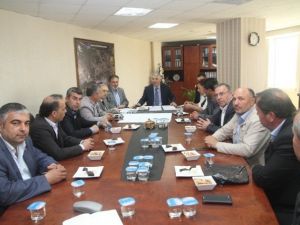 14 Köy Muhtarından Özak’a Ziyaret