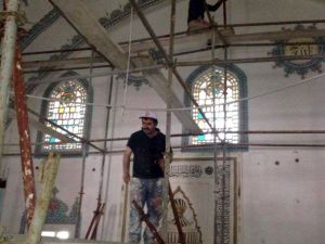 Sungurlu Ulu Camide Restora Ediliyor