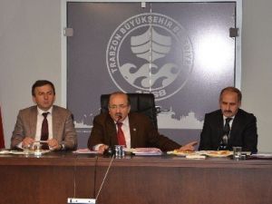 Başkan Gümrükçüoğlu Çarşıbaşı İlçesinin Muhtarları İle Buluştu