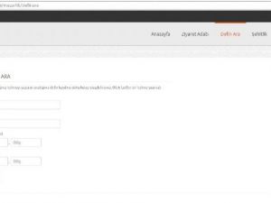 Bor Belediyesinden Sesli Mezar Navigasyonu