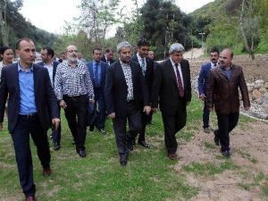 Karaosmanoğlu, Eski Bakan Ergün İle İnceleme Yaptı