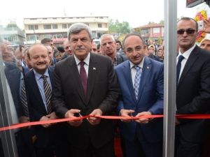 Başkanlar İş Yeri Açılışı Yaptı