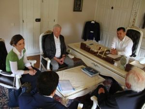 Başkan Yücel, Kardeş Şehirlerden Konukları Kabul Etti