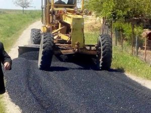 İl Özel İdare Asfalt Sezonunu Açtı