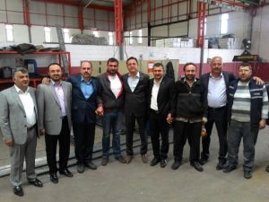 AK Parti Milletvekili Adayları, Özel Organize Sanayi Bölgesini Gezdi