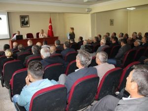 Polatlı’da Muhtarlara Eğitim Verildi