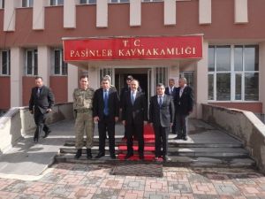 Vali Altıparmak Pasinler’de Seçim Güvenliği Toplantısı Yaptı