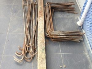 Köprüden Demirleri Çalarken Polise Yakalandılar