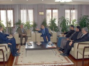 Saadet Parti’li Adaylar ATO’yu Ziyaret Etti