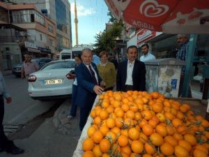 Yuvalı, Esnafın Dertlerini Dinliyor