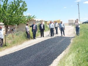 Samsat’ın Köy Yolları Onarımdan Geçiriliyor