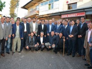 Başkan Baran, Bakan Işık Yukarı Hereke’yi Ziyaret Etti