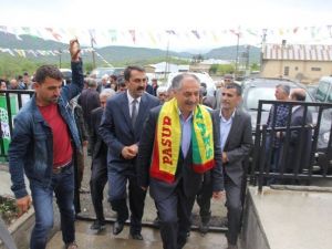 HDP Kulp’ta Seçim Bürosu Açtı