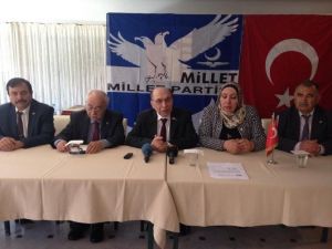 Millet Partisi Genel Başkanı Aykut Edibali Kayseri’de