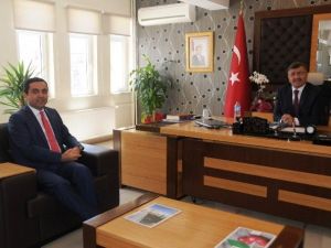 Başkan Bahçeci’den Başkan Akdoğan’a Ziyaret