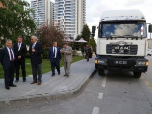 2 Adet Damperli Kamyon Ve 1 Adet Çöp Transfer Semitreyler Aracı Hayırlı Olsun!