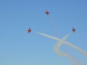 Türk Yıldızları Karaman’da Çevre Tanıma Uçuşu Yaptı