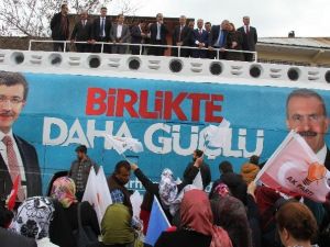 AK Parti Den Seçim Bürosu Açılışı
