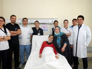 13 Yaşındaki Zehra’ya Şans Doğum Gününde Güldü