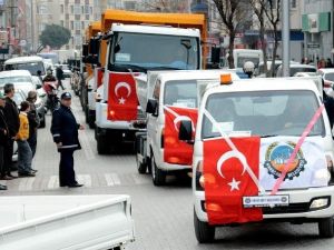 Belediye Araçları 24 Saat Takipte