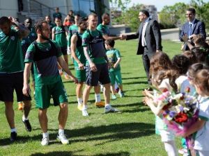 Bursaspor, Karabükspor Maçı Hazırlıklarına Başladı